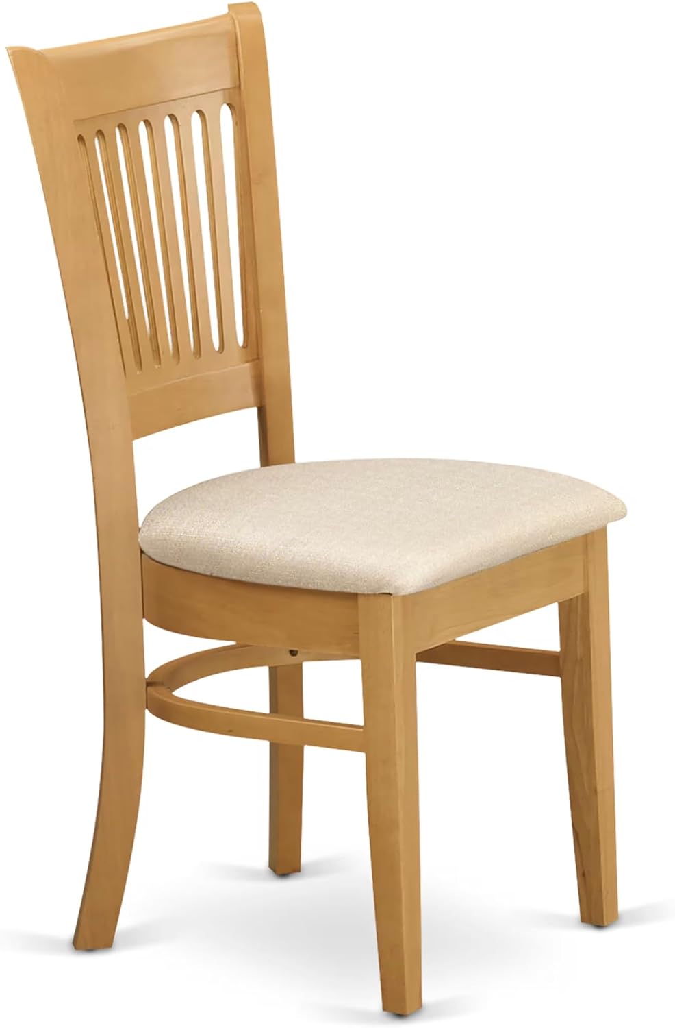 East West Furniture Oak Oval Dining Set 7 Piece
