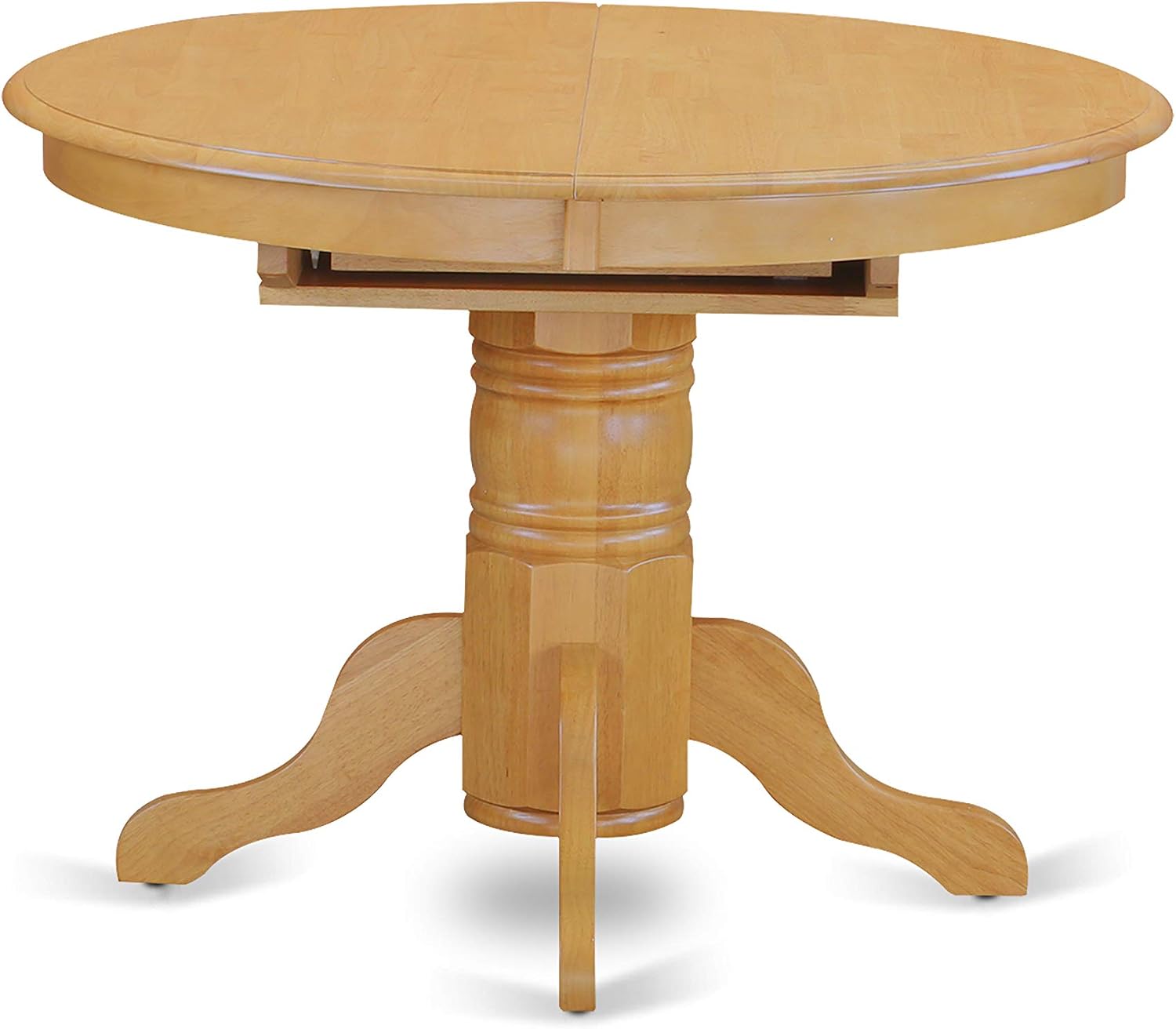East West Furniture Oak Oval Dining Set 7 Piece
