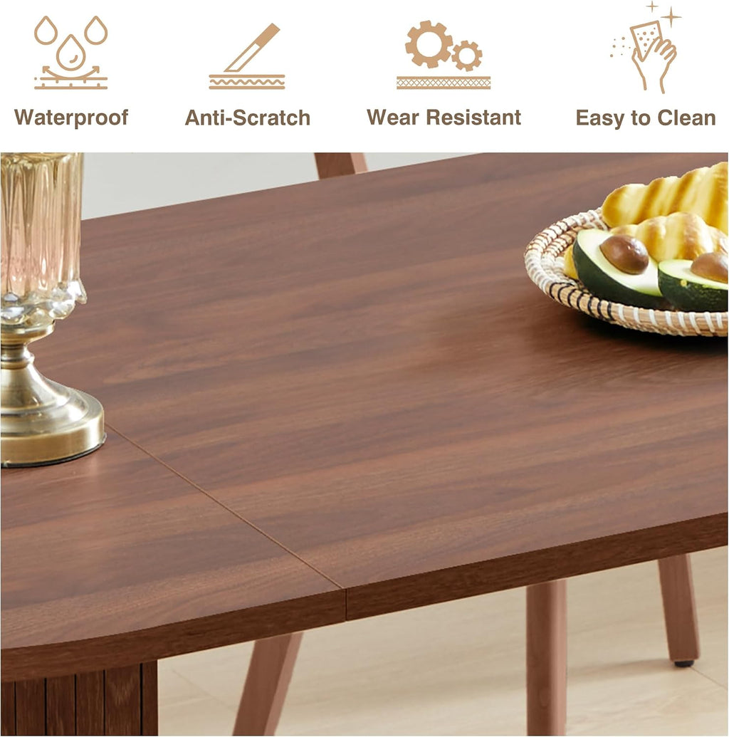 Modern Farmhouse Oval Dining Table