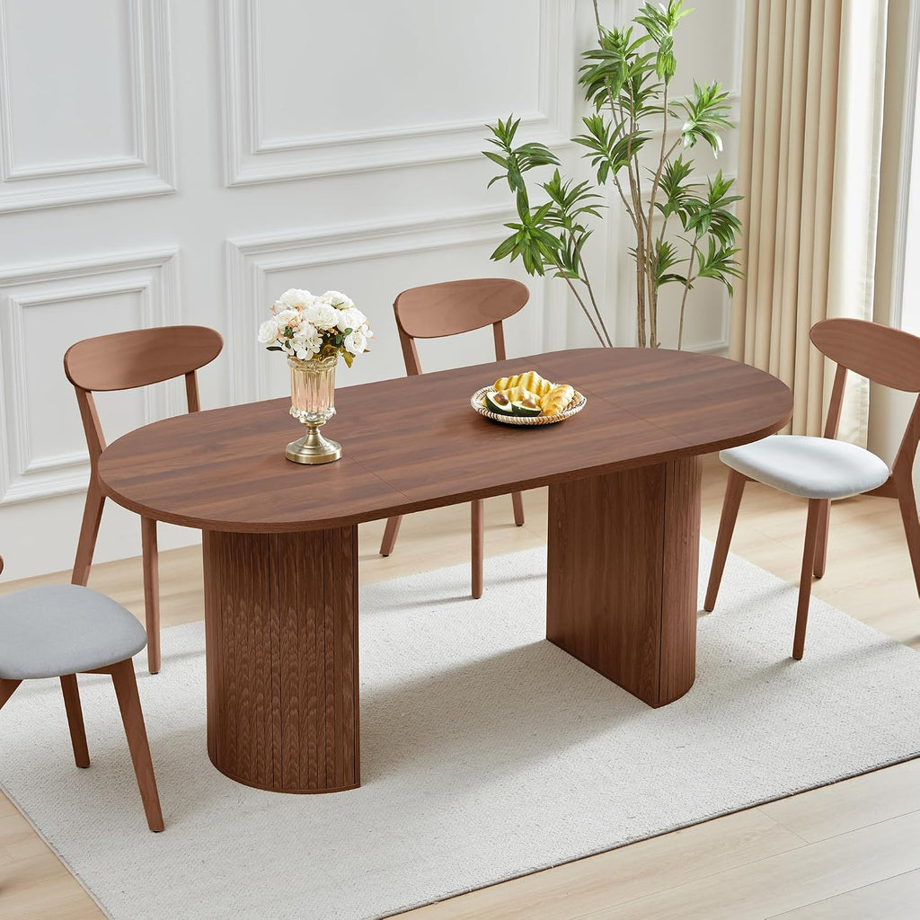 Modern Farmhouse Oval Dining Table