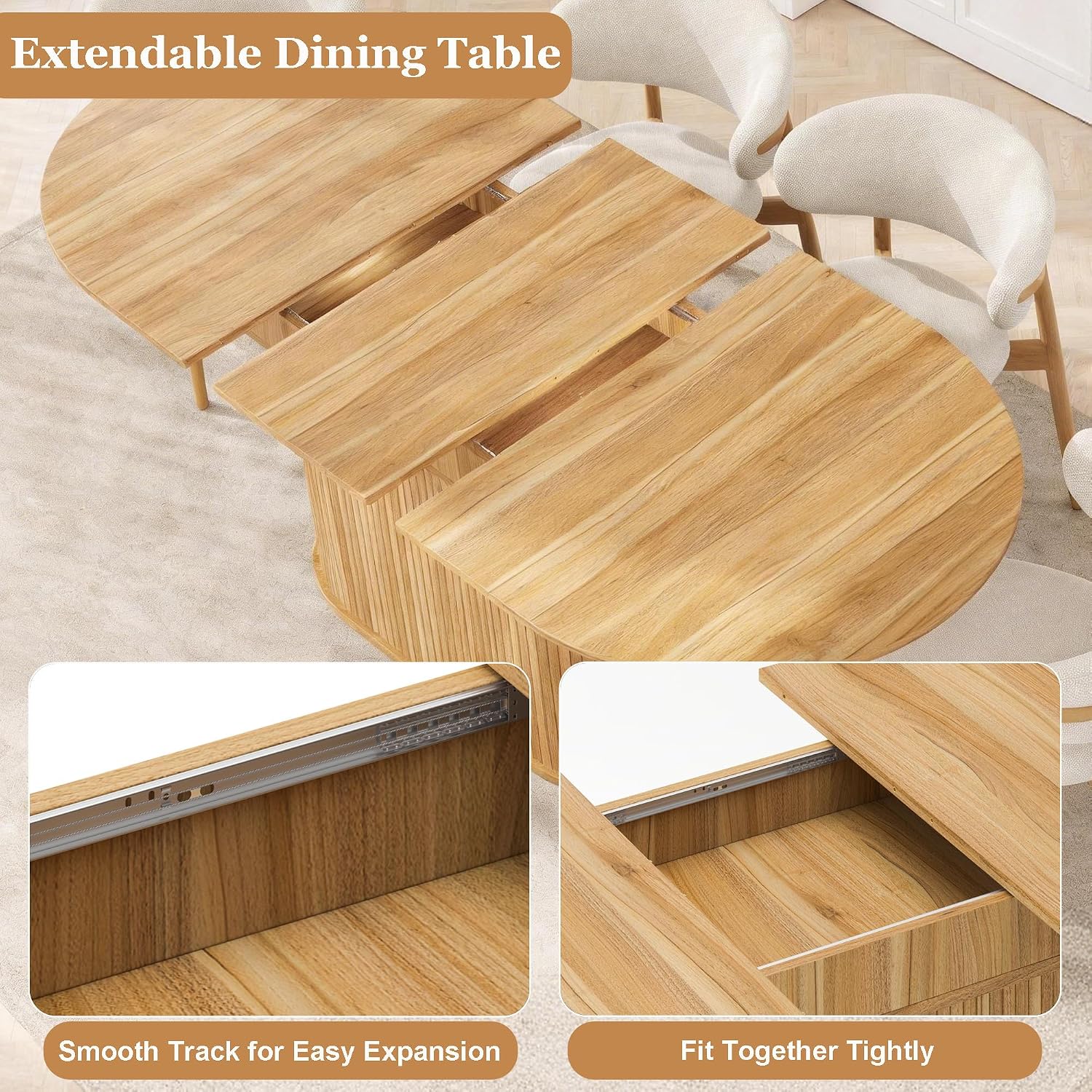 Oval 7 Piece Cushioned Dining Set